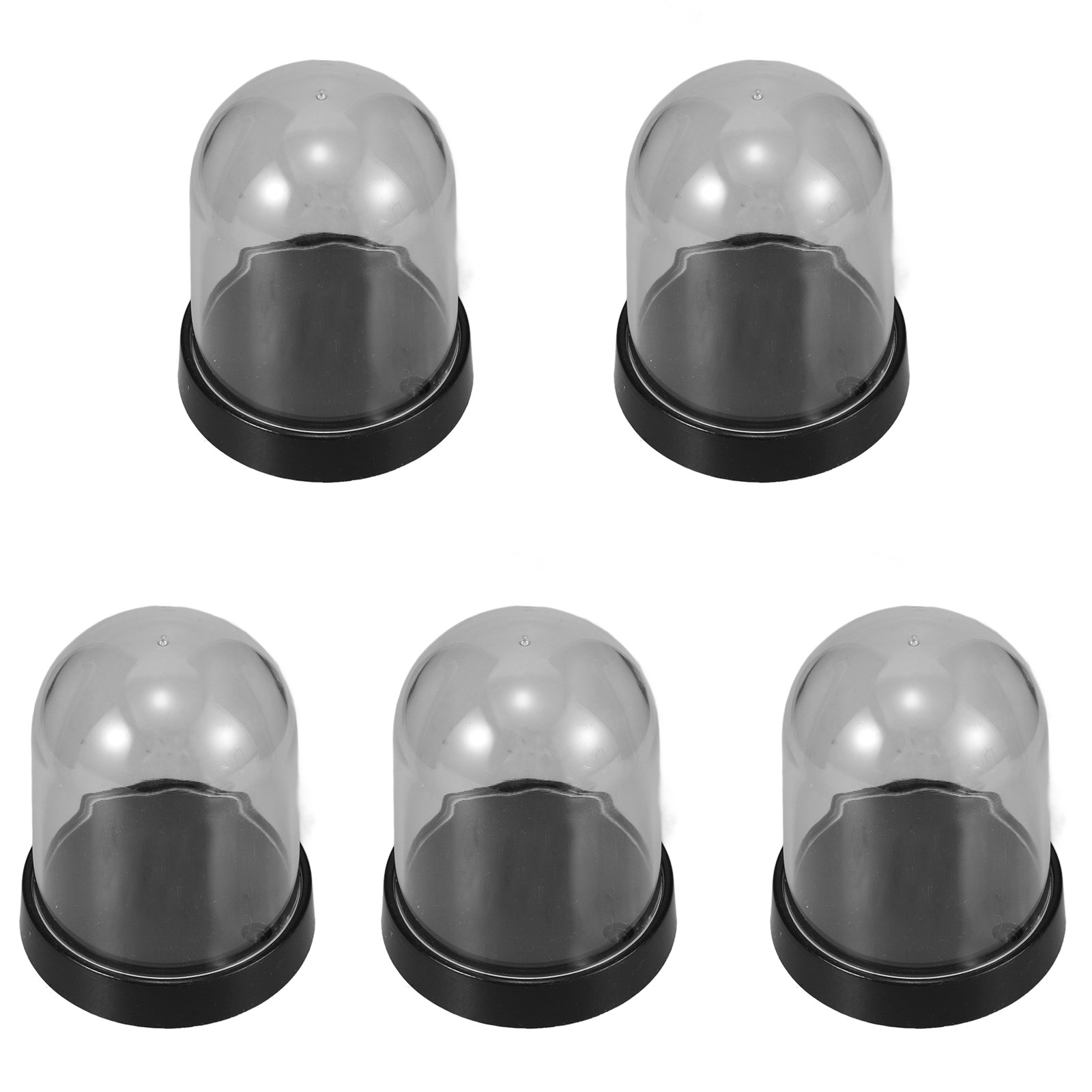 5Sets Crystal Clear Plastic Cl - Plastic Dome Clear recension och pris