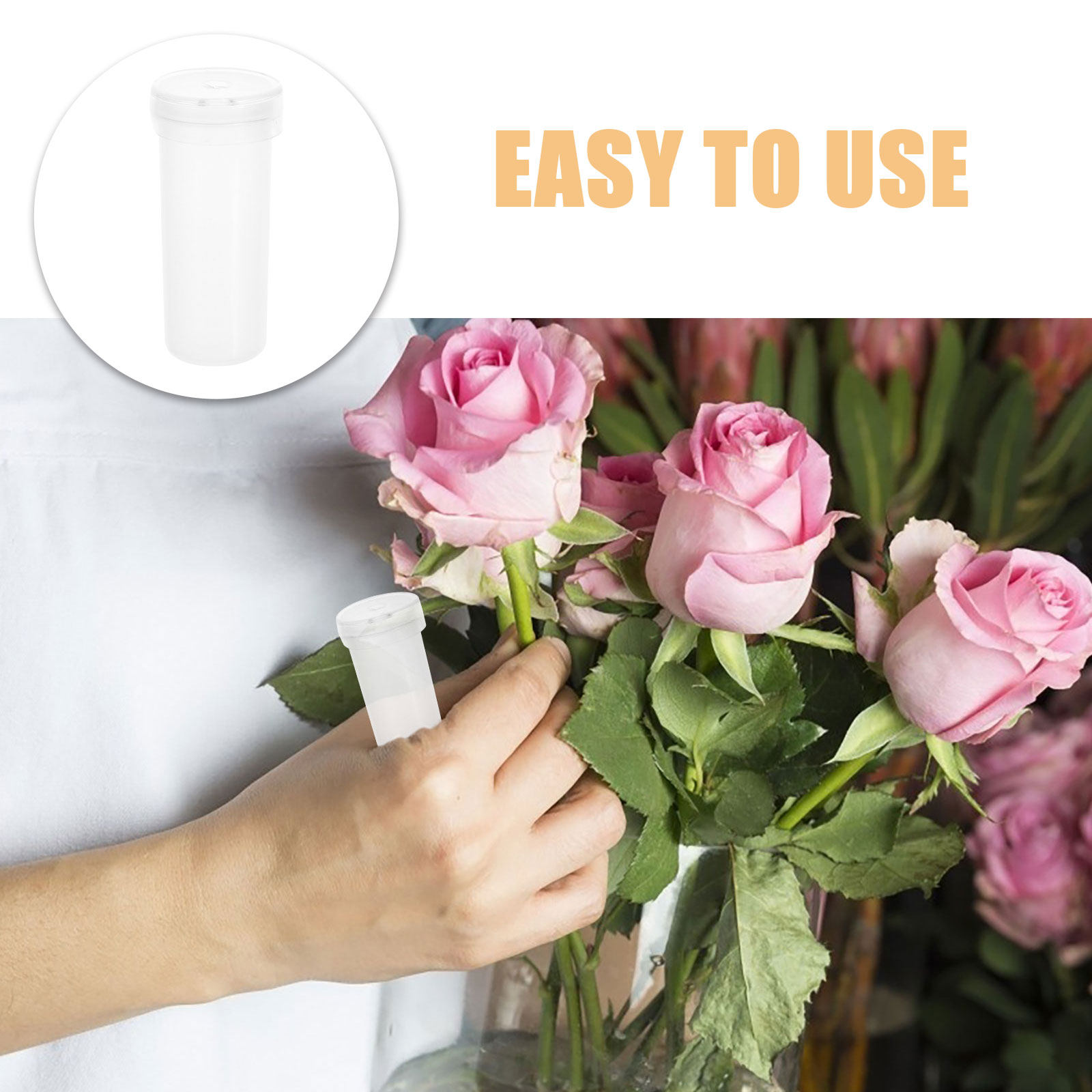 100 Pcs Flower Water Storage B - Propagation Station Vase recension och pris