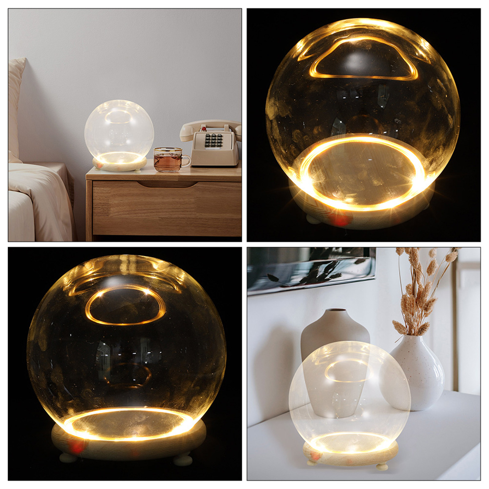 Clear Glass Dome Preserved Flo - Plastic Dome Clear recension och pris