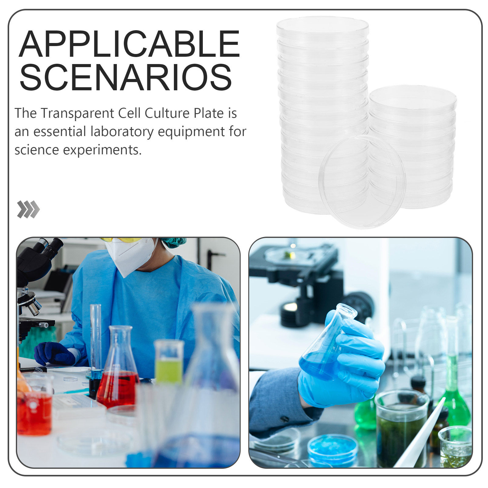 20Pcs Reliable Sterile Petri D - Agar Tissue Culture recension och pris