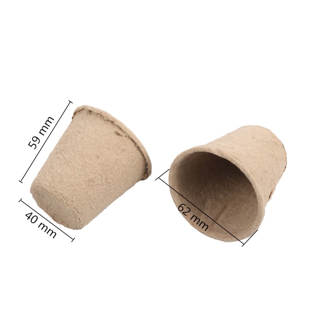 20pcs 6.2cm Environmental prot - Peat Pellet Tray recension och pris